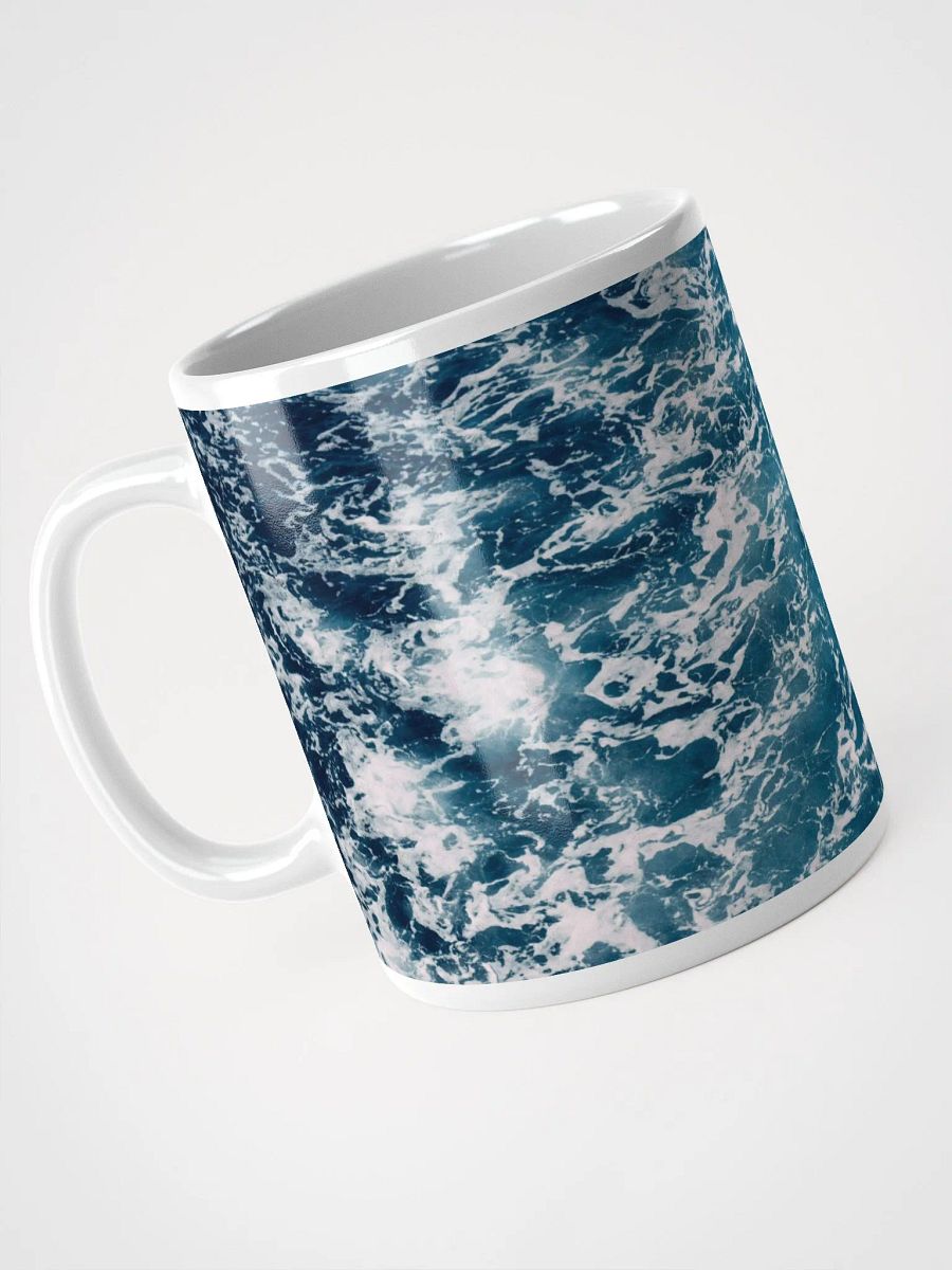 Ocean Swirl White Mug product image (5)