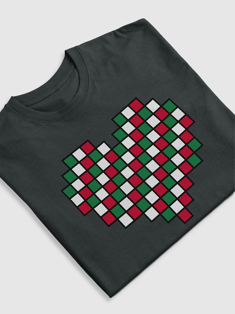 Candy Cane Heart Premium Heavyweight Tee product image (3)