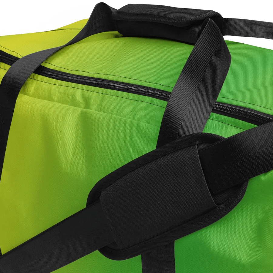 Miniaday Designs Green Ombre Duffle Bag product image (6)