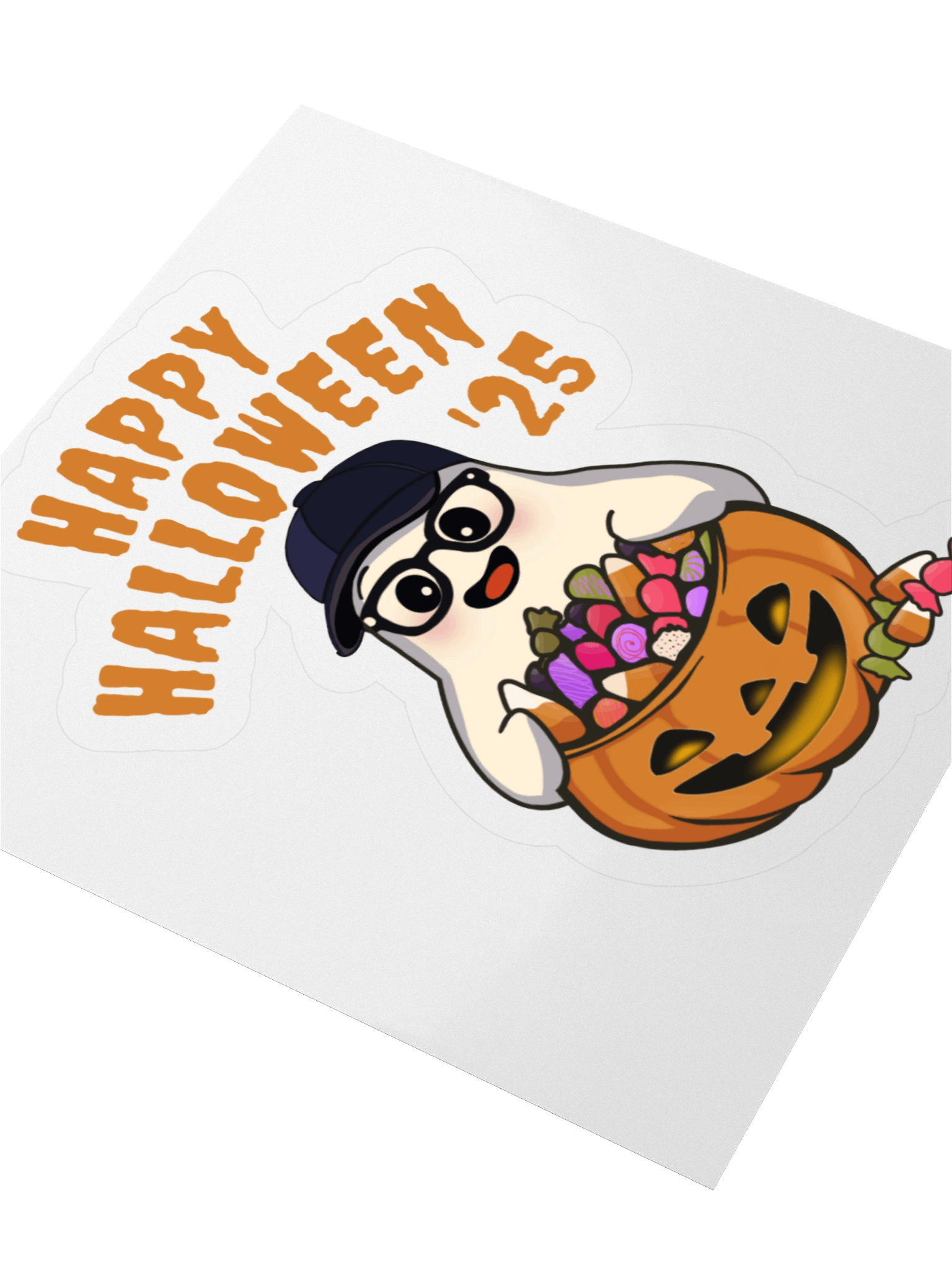 Trick or Treat Vibes Halloween '25 Sticker product image (9)