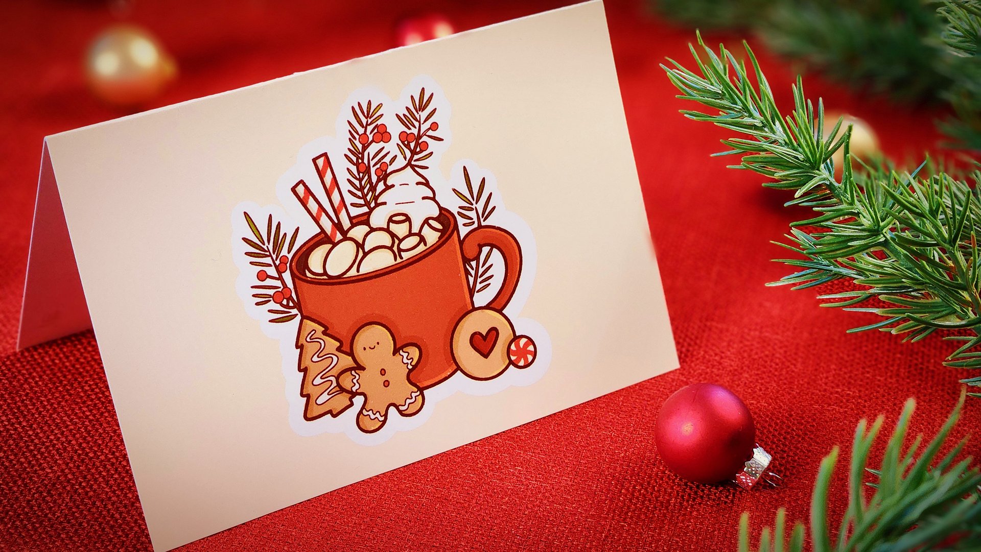 Festive Delights Greeting Card w/Envelope product image (5)
