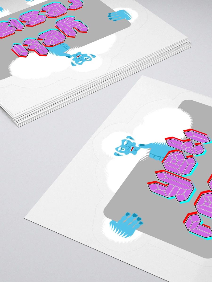 Yeti Resist Sign Sticker product image (7)