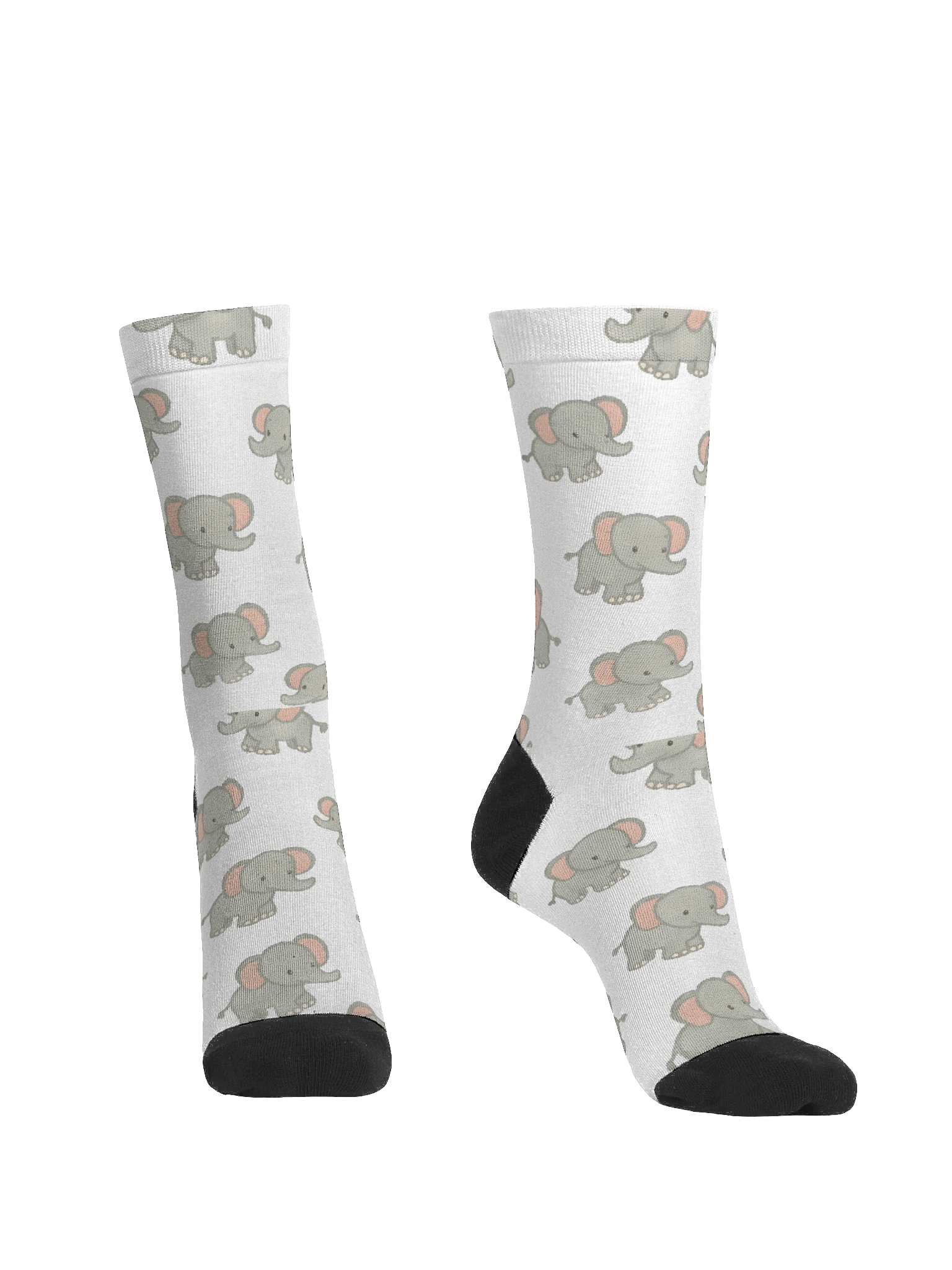 Elephant Enchantment Crew Socks product image (2)