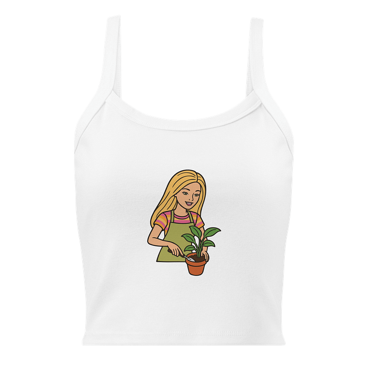 HOT GIRLS 💖 PLANTS - Mid-Length Tank product image (1)