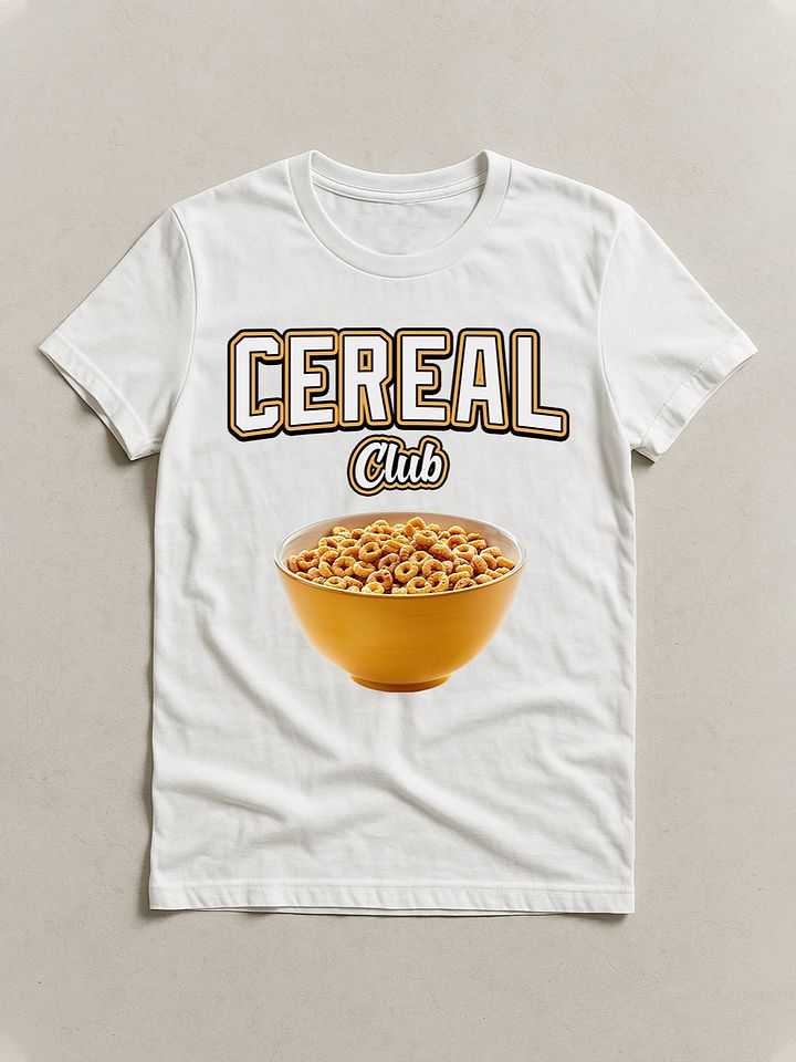Cereal club T-shirt product image (1)