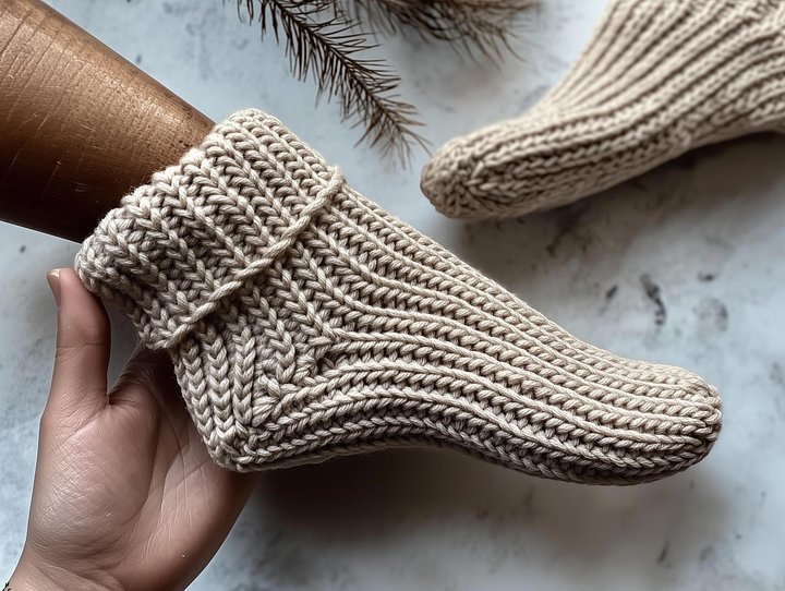 Crochet Flat Slippers Pattern product image (2)