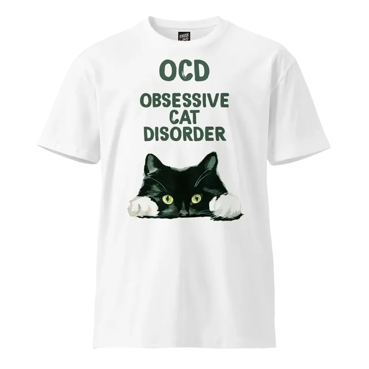 Obsessive Cat Disorder – OCD Cat T-Shirt product image (1)