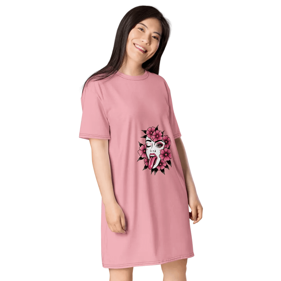 Wink and Floral All-Over Dress product image (8)