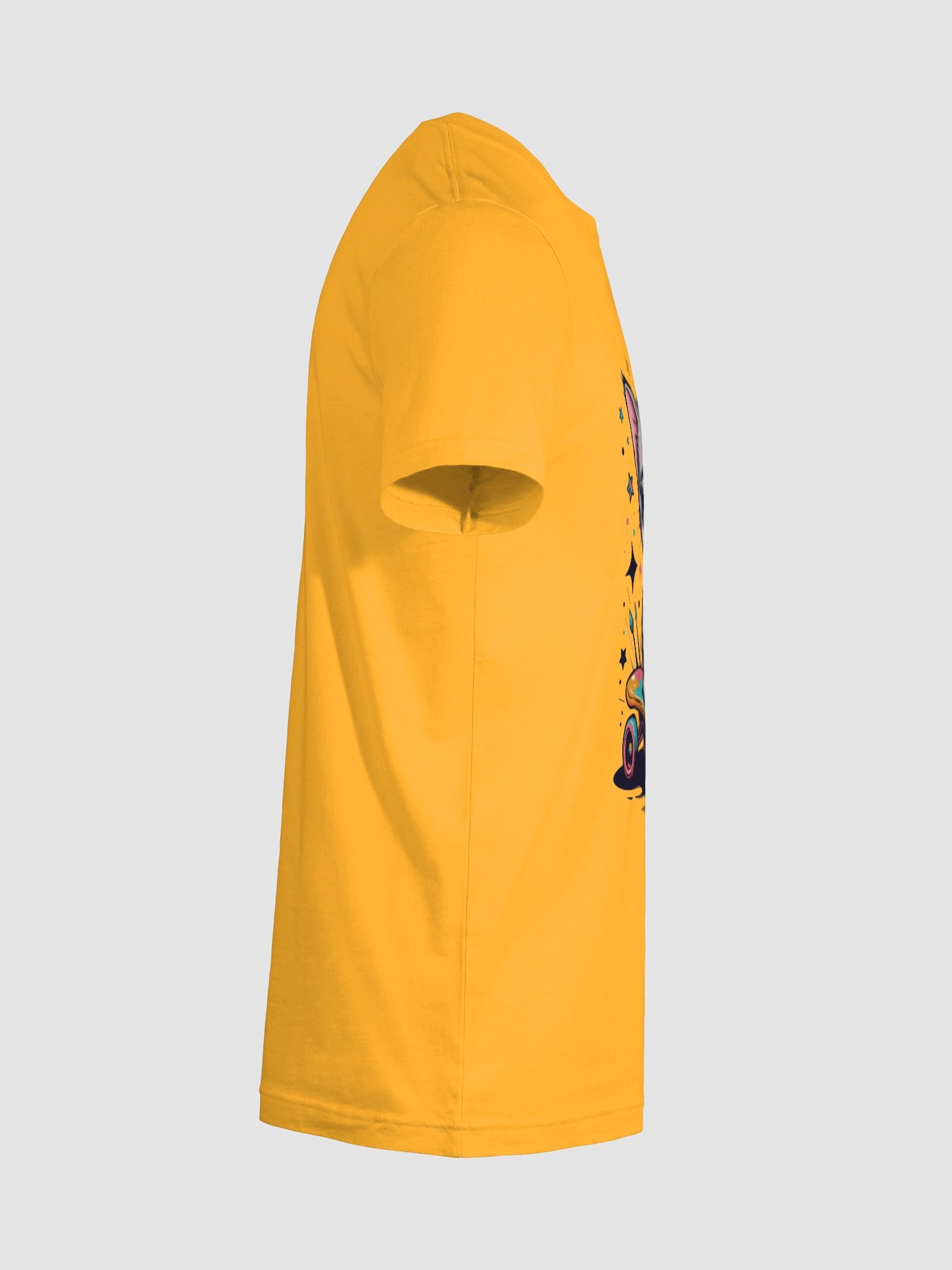 Cool Cat Skateboarder T-Shirt product image (100)