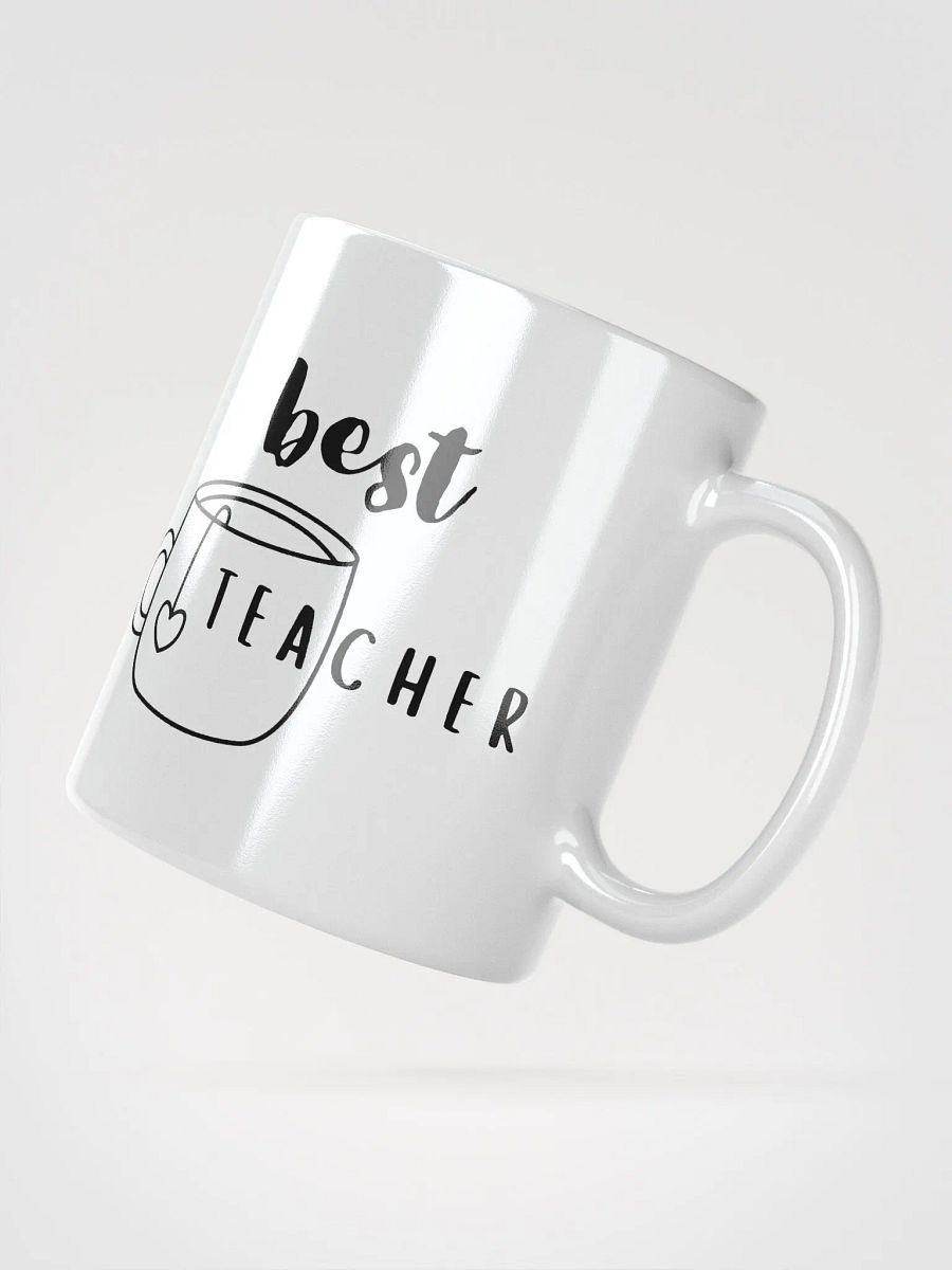 Best Teacher White Glossy Mug product image (2)