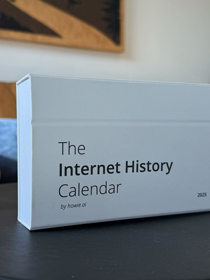 Internet History Calendar product image (1)