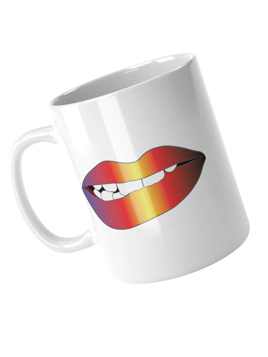 Polyamory Pride Gradient Biting Lips Mug product image (3)