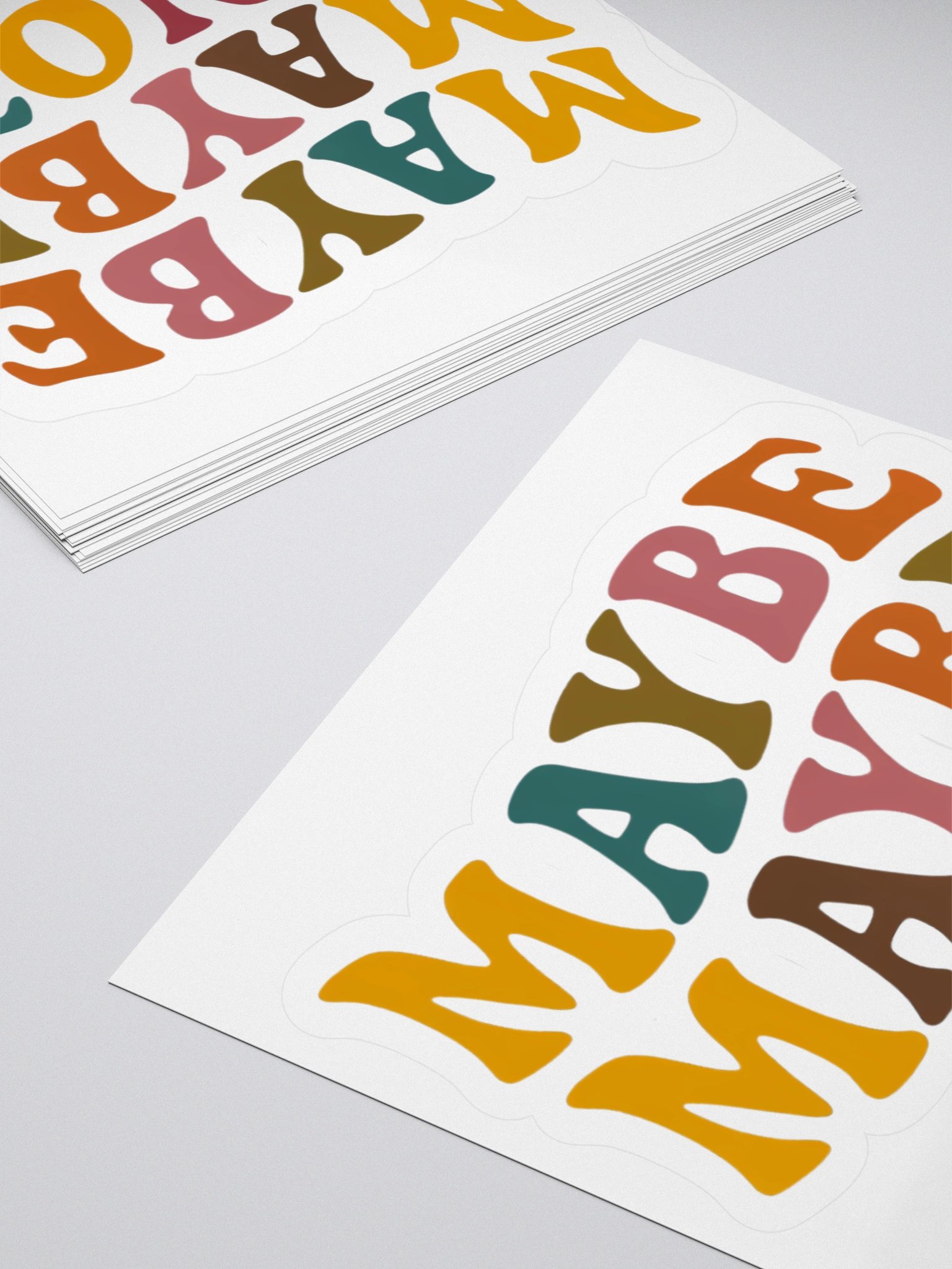 Maybe, Maybe Not Sticker product image (4)