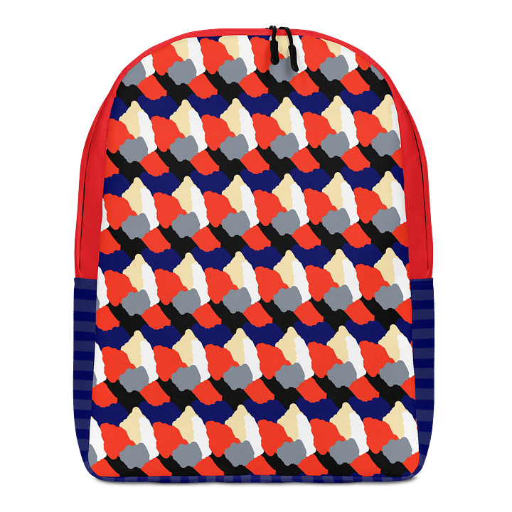 Zigzag Movement All-Over Backpack product image (2)