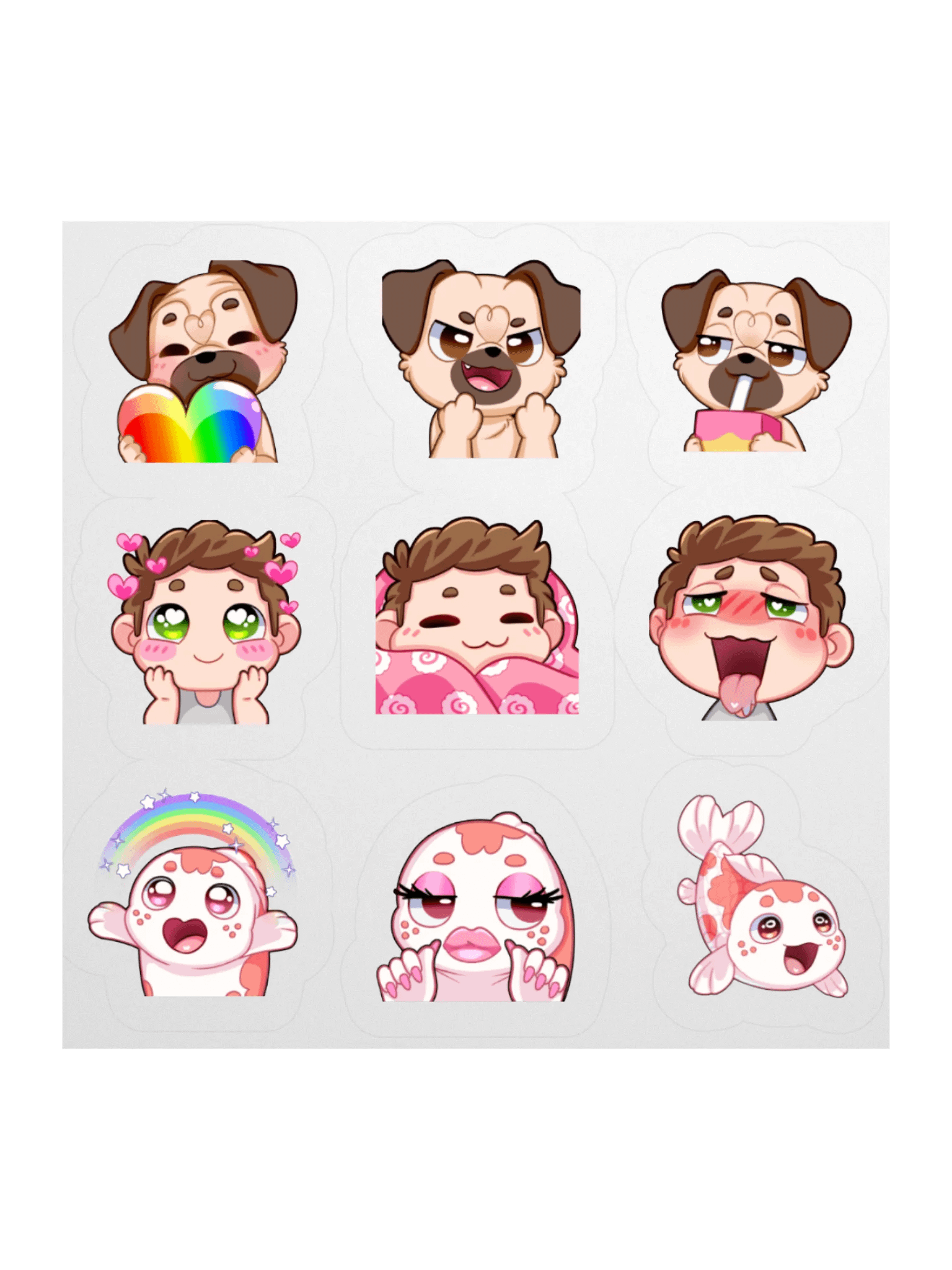 Koi Stickers product image (1)