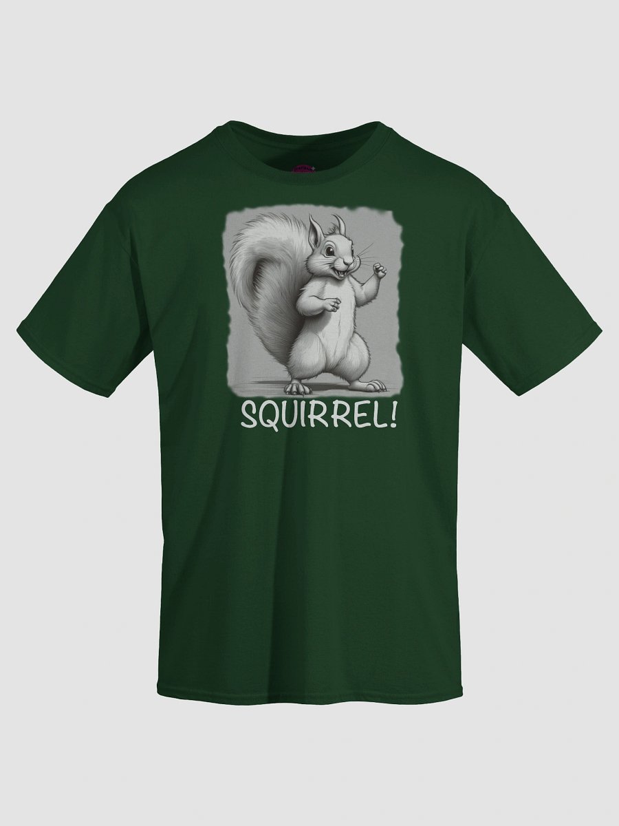 Cheerful ADHD Squirrel! Cartoon T-Shirt product image (29)