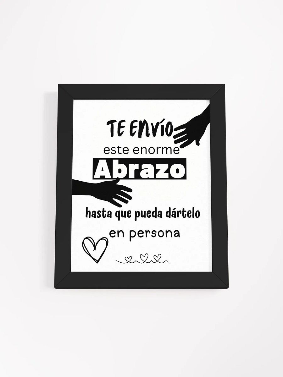 Te envio este abrazo a distancia Wallart product image (1)