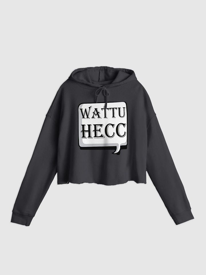 wattuhecc Independent Trading Co. Women’s Lightweight Cropped Hoodie product image (3)
