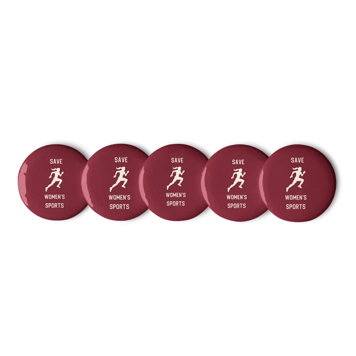 Save Woman's Sports Pin Set (Maroon) product image (2)