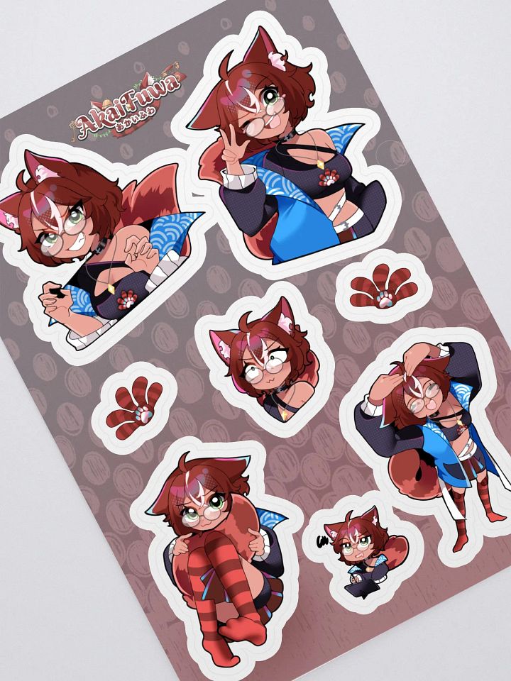 Akaifuwa Sticker Sheet 2 product image (1)