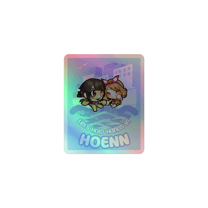 Let's Hold Hands in H Girls - Sticker product image (1)
