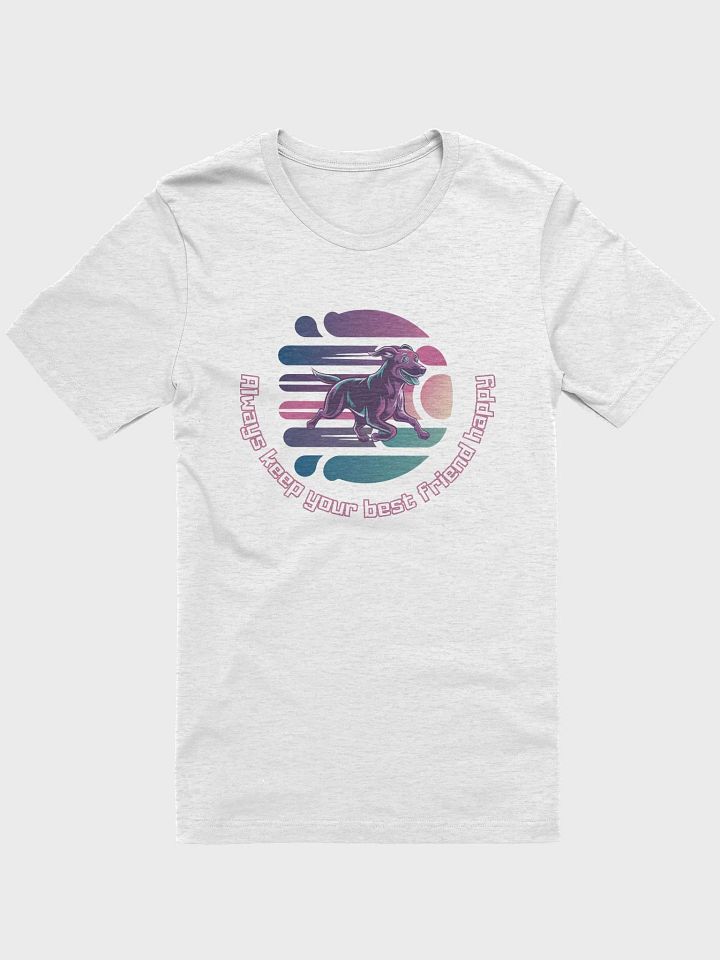 Vibrant Motion Dog Emblem T-Shirt product image (1)