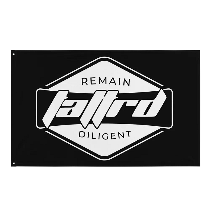 TATTRD Remain Diligent Flag product image (1)
