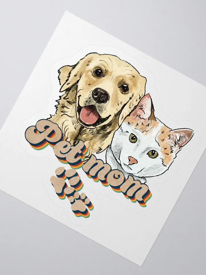 Pet Mom Sticker product image (3)