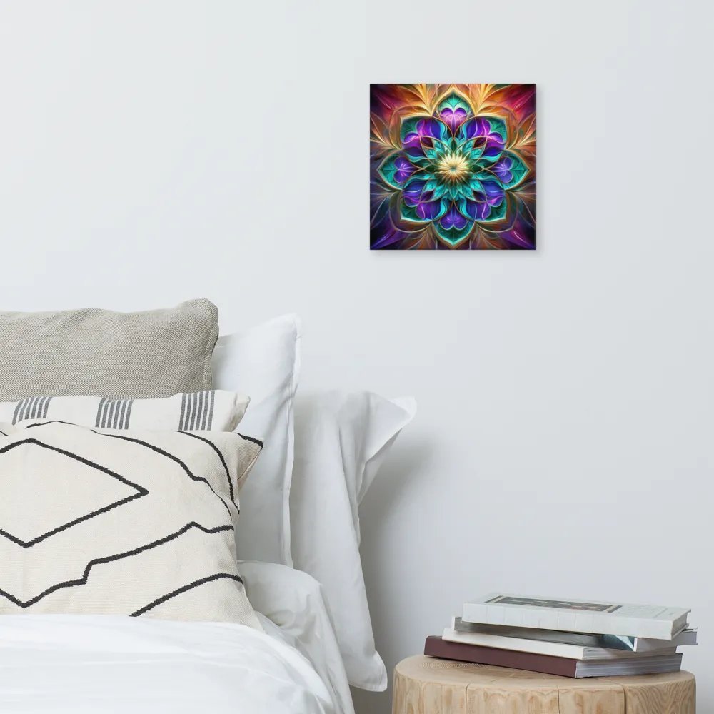 Purple Fractal Canvas Print product image (6)