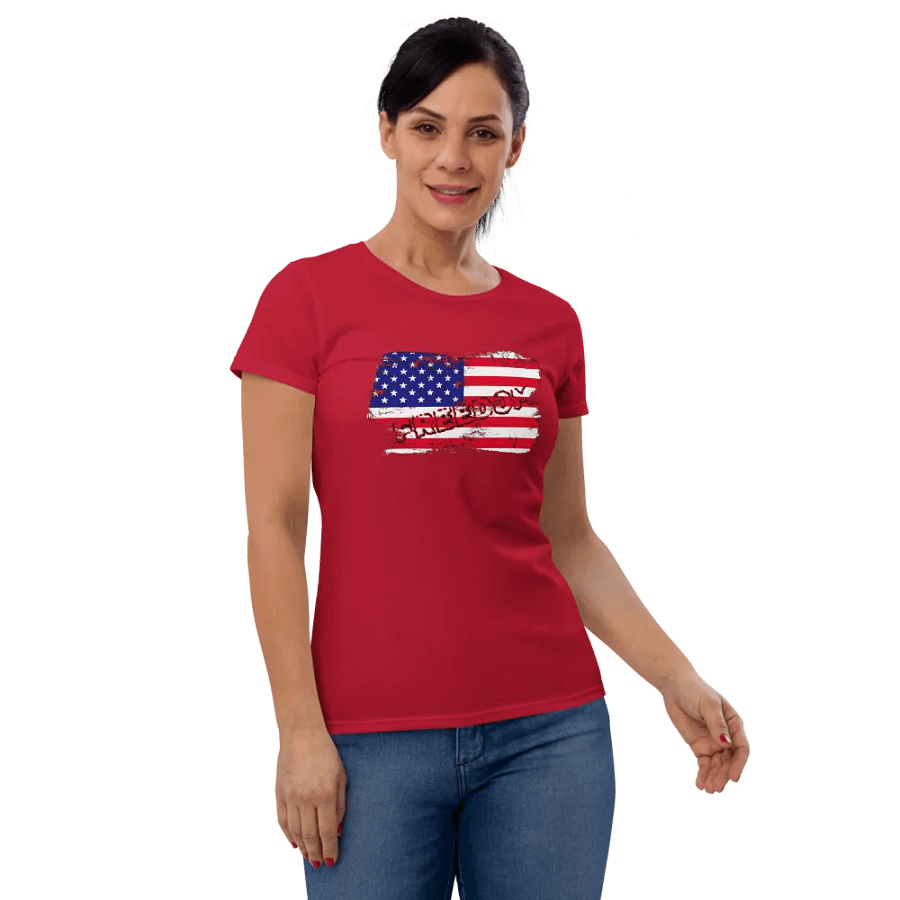 Freedom Flag Women’s Tee product image (6)
