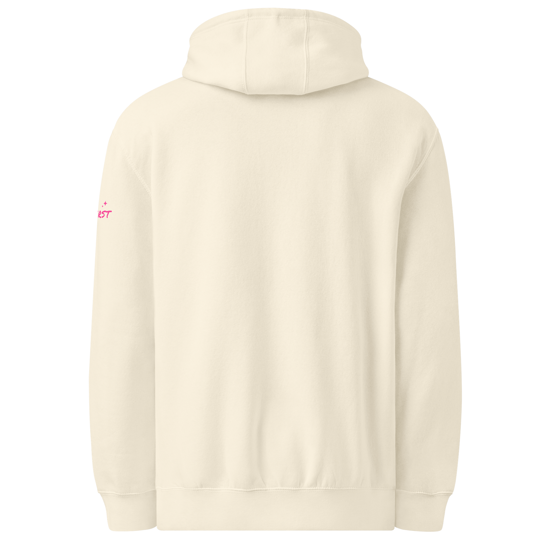 Cosmic Aura Anime Girl Aesthetic Hoodie | Pastel Streetwear Pullover product image (2)
