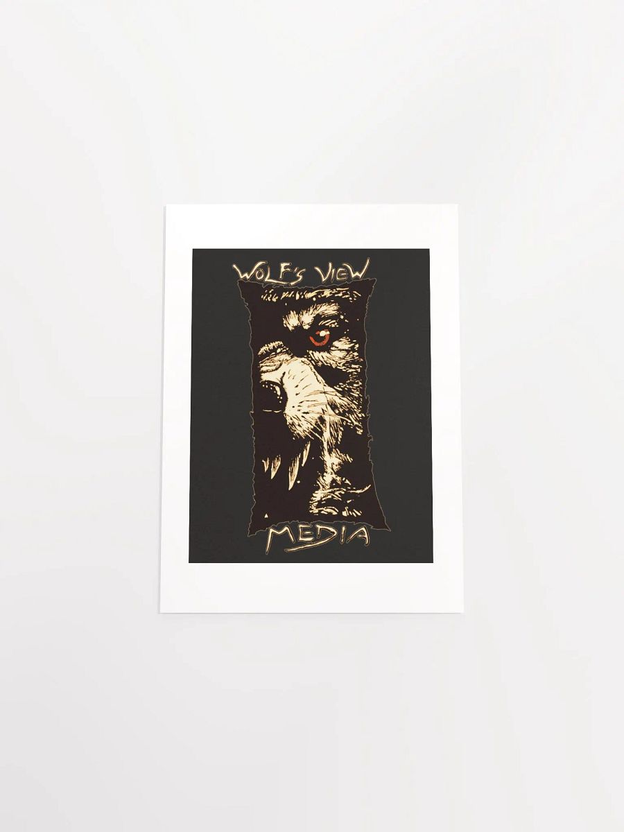 Snarling Wolf Logo- Print product image (5)