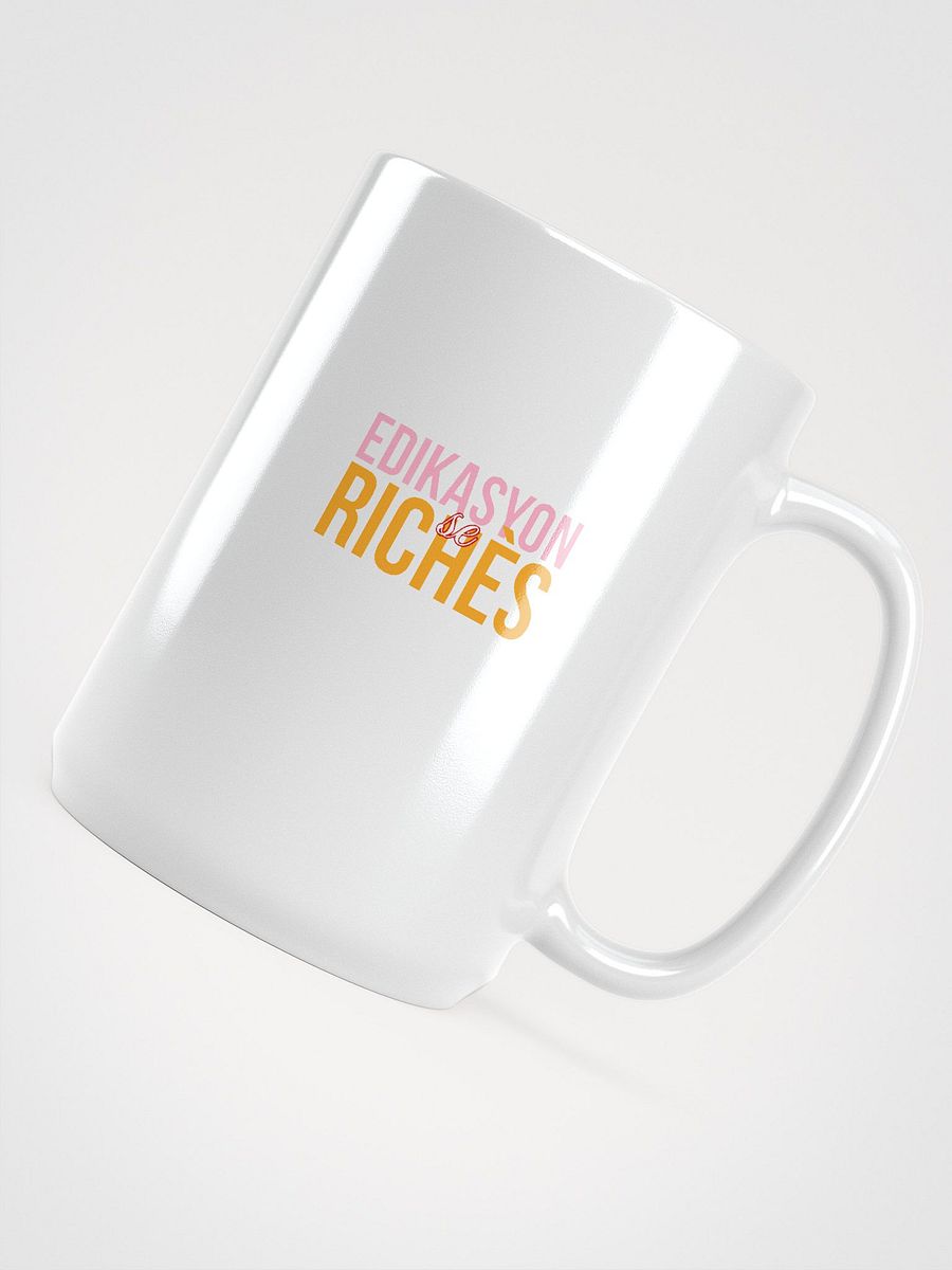 Roots Strong. Always Authentic white glossy mug. product image (4)