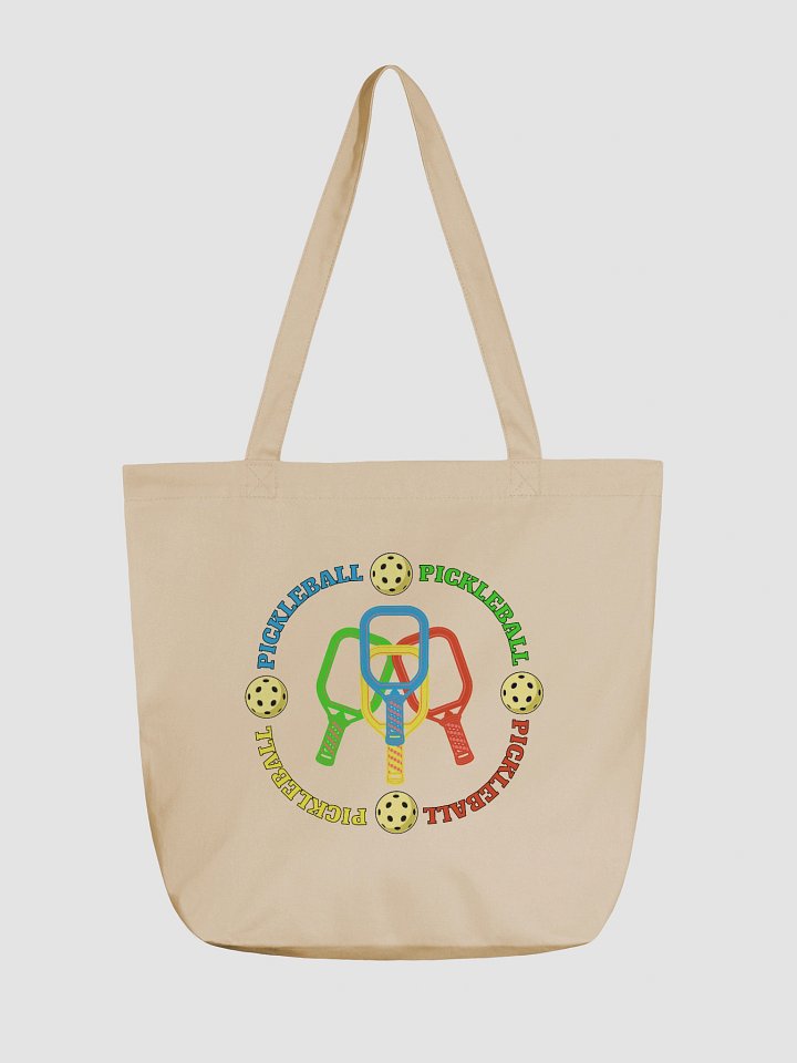 Pickleball Four Circle Colors Paddles Tote Bag product image (5)