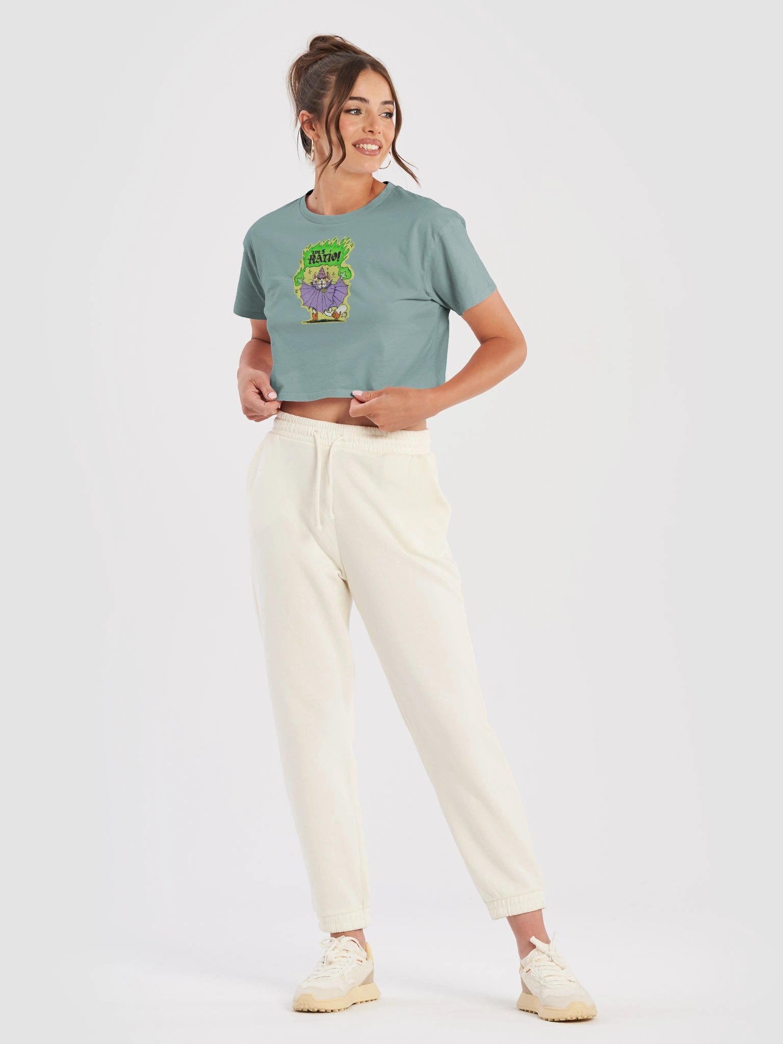 Casting Ratio Crop Tee! product image (47)