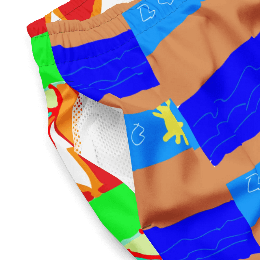 Sunset Stripes All-Over Swim Shorts product image (4)