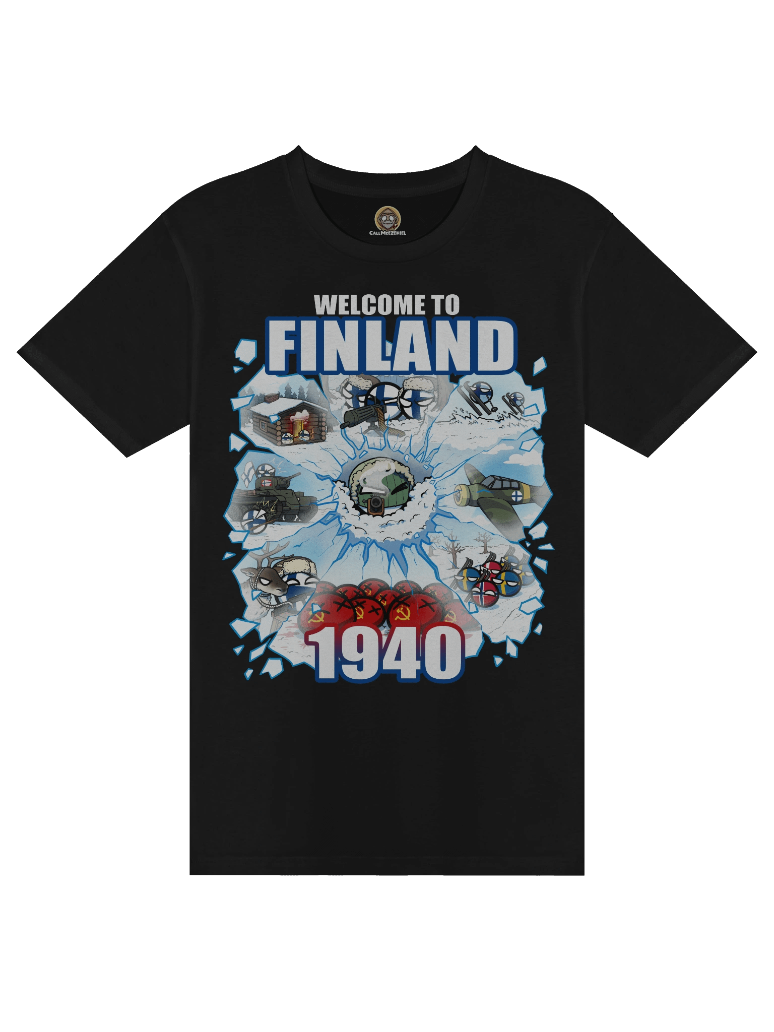 Welcome to Finland 1940 Premium T-shirt product image (1)
