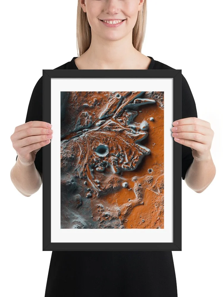 Mars 2020 Framed Art Print product image (1)