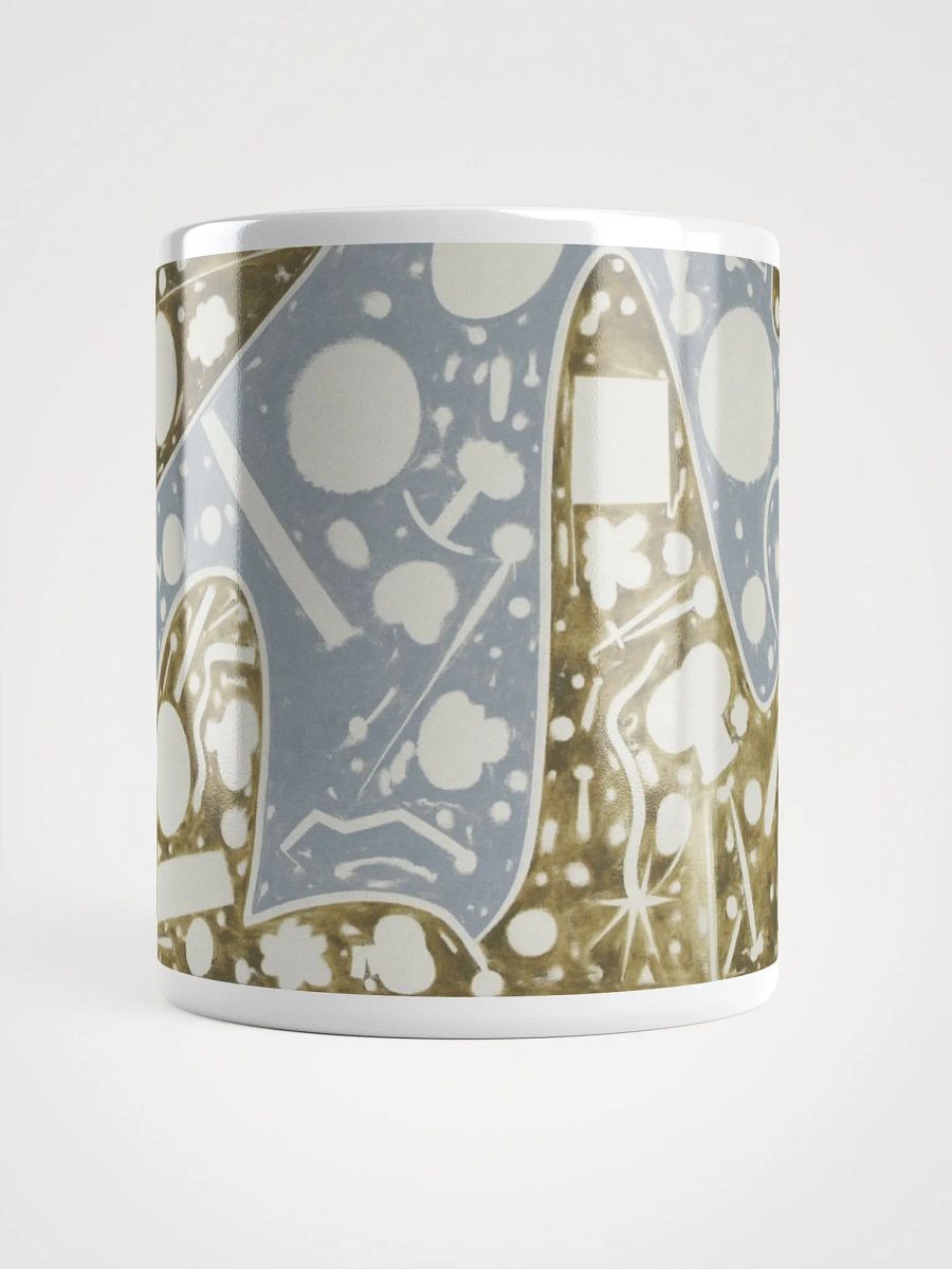 Cartoon Clock White Glossy Mug product image (5)