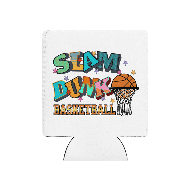 Basketball Slam Dunk Cooze Can Cooler product image (1)