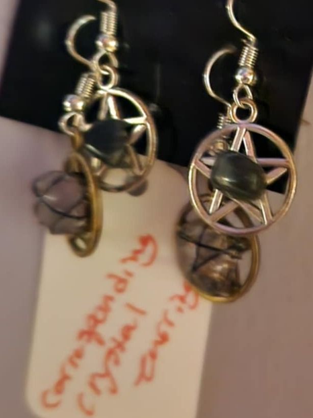 corresponding crystal earrings (not bulk buy) product image (7)