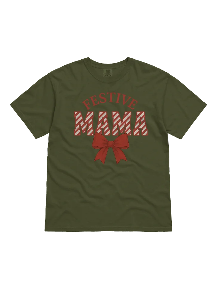 Festive Mama Candy Cane T-Shirt product image (1)