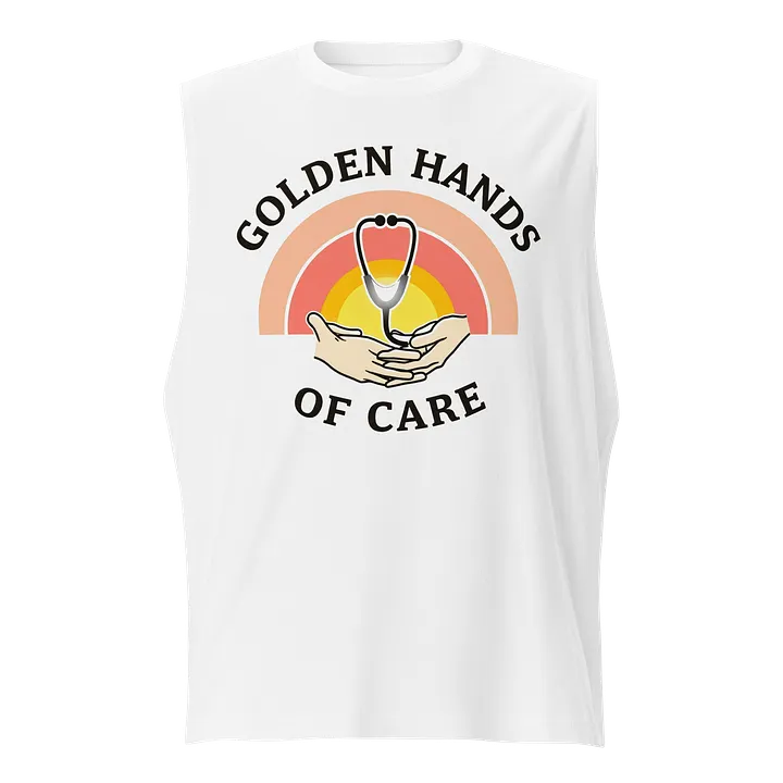 Golden Hands of Care Muscle Tank product image (1)