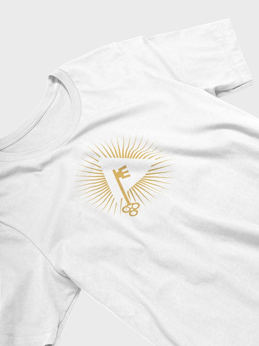 Master Key Logo T-Shirt in White product image (3)