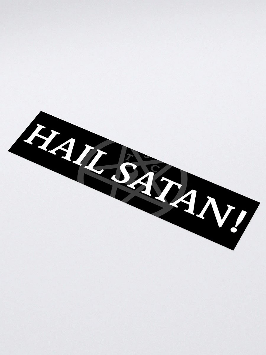 Hail Satan! - Bumper Sticker product image (1)