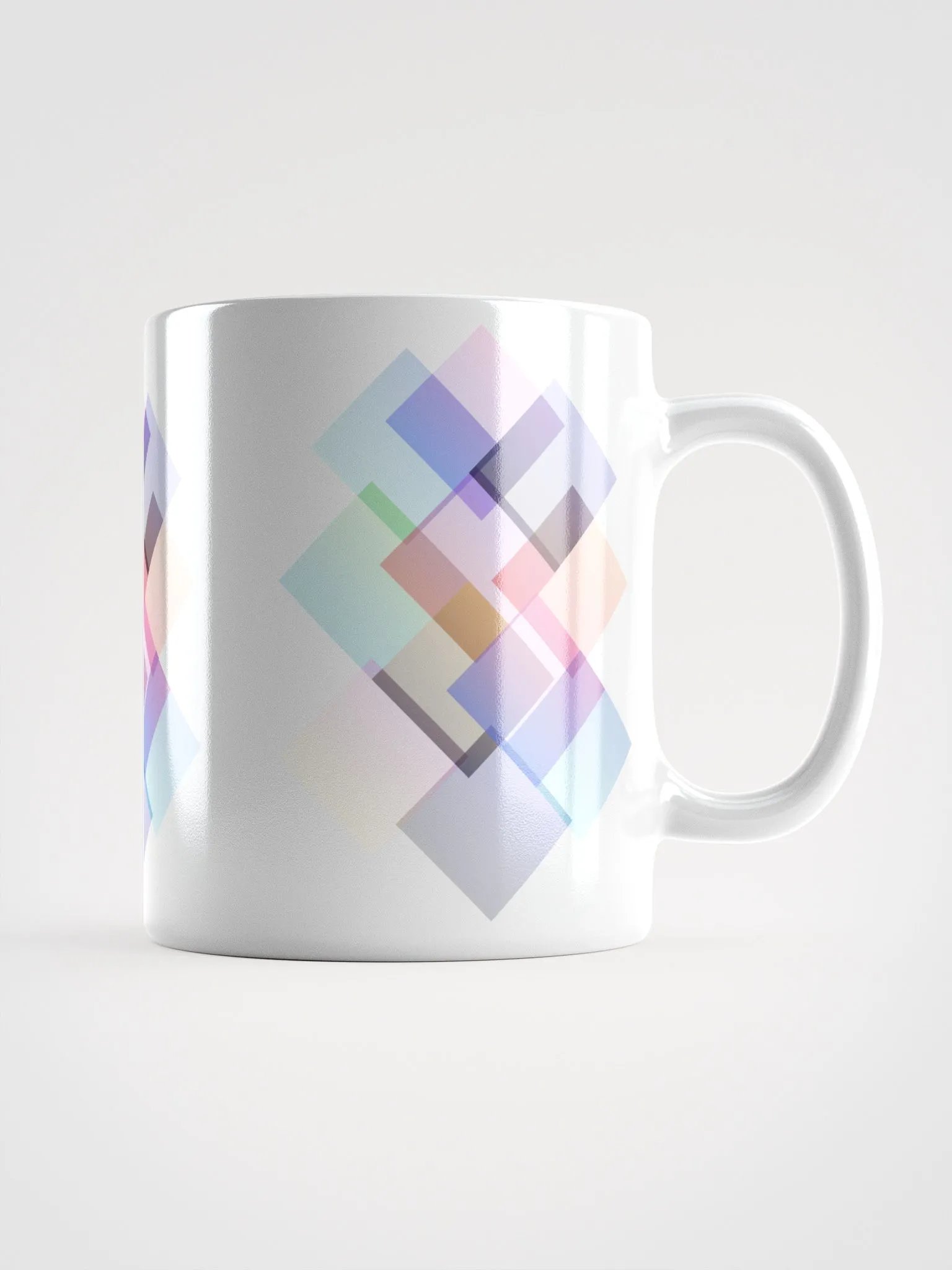 Geometric Gradient Artistic Squares Spiral Notebook product image (5)