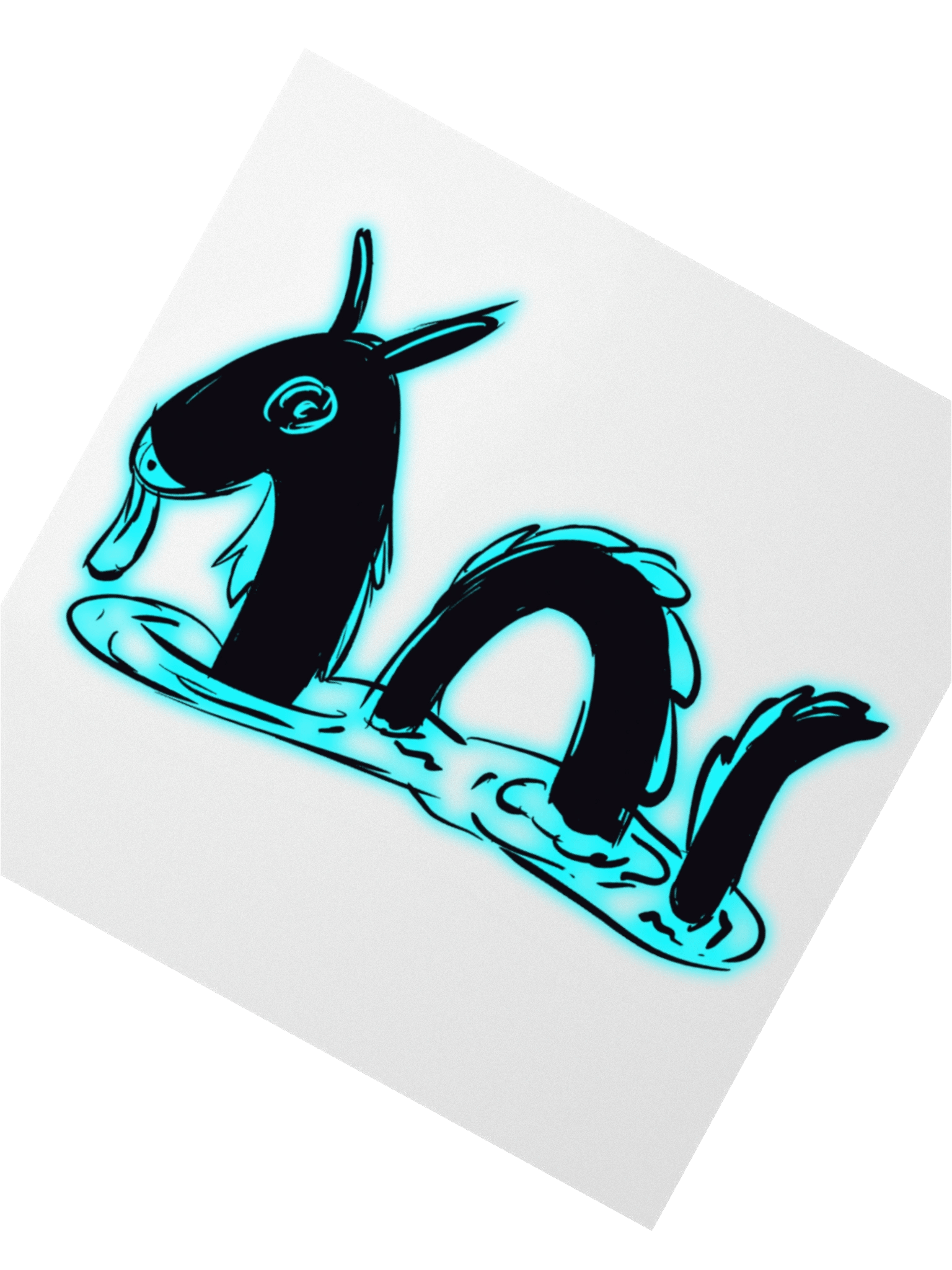 Donkeyness Monster – “Totally Normal” Sticker product image (6)