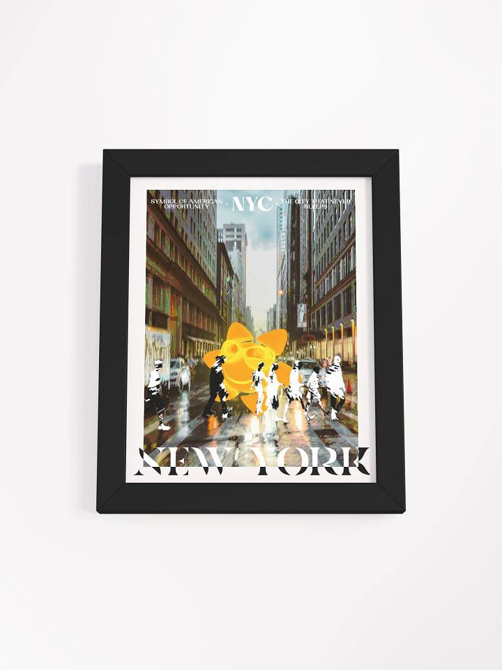 Framed NYC Poster product image (2)