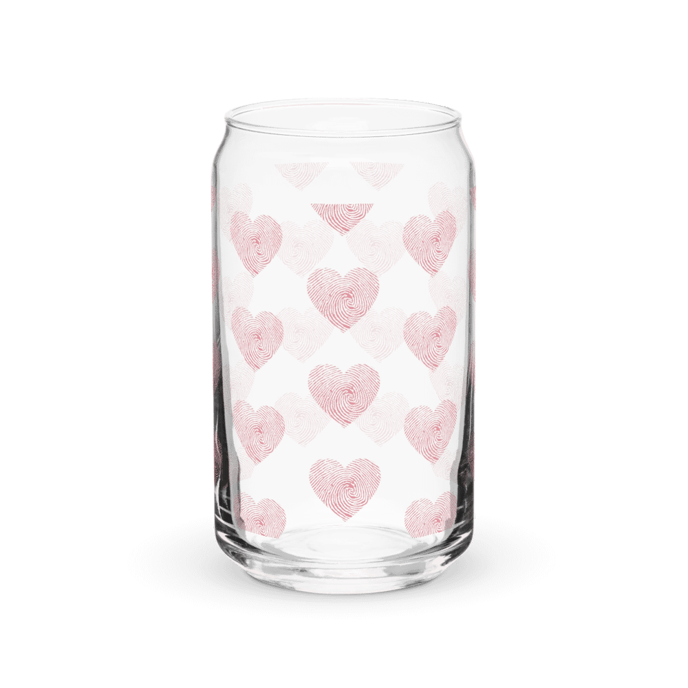 Heart Finger Print Glassware product image (2)
