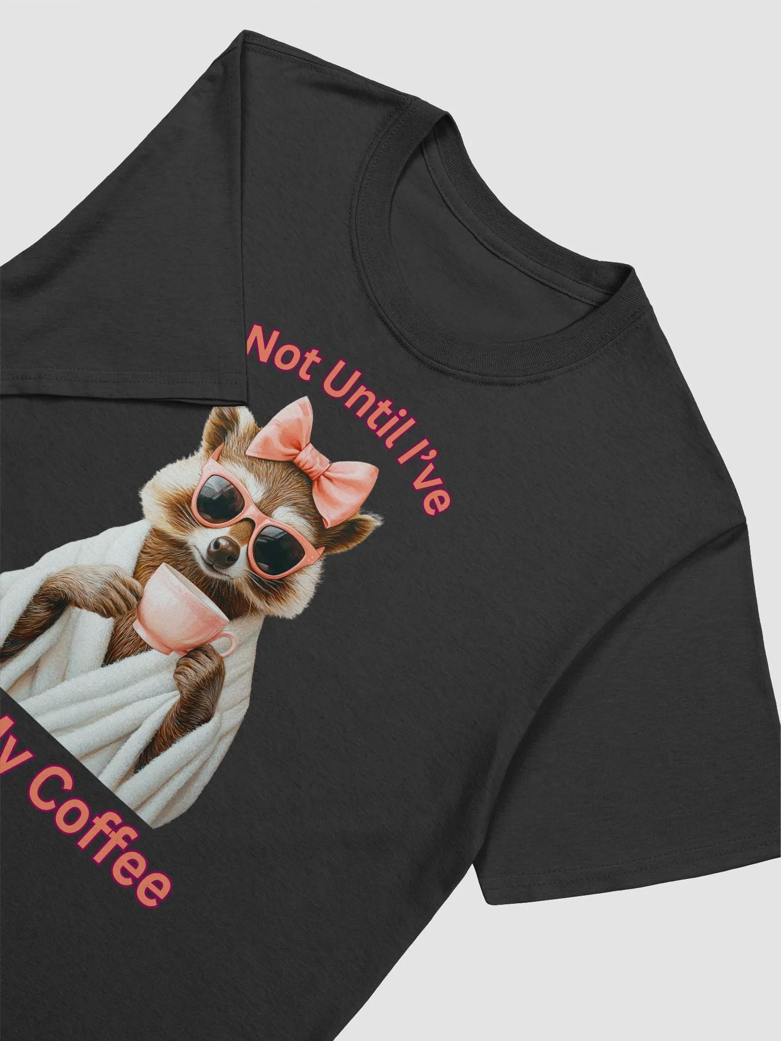 Raccoon Mornings T-Shirt product image (2)